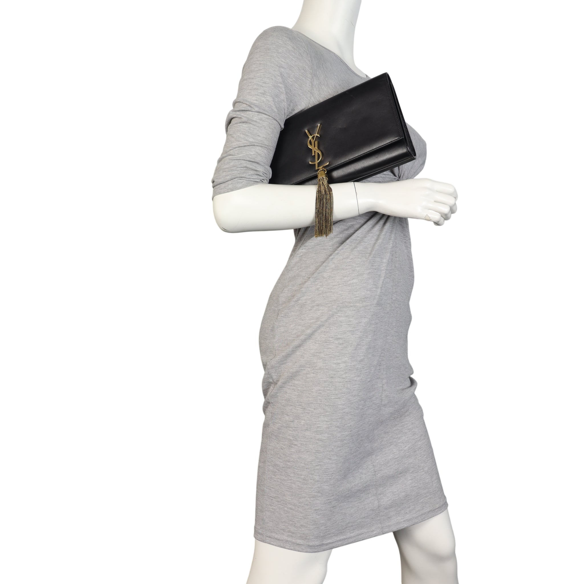 Saint Laurent Kate Tassel Clutch