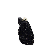 Valentino Rockstud Spike Medium Shoulder Bag Velvet