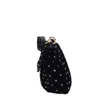 Valentino Rockstud Spike Medium Shoulder Bag Velvet