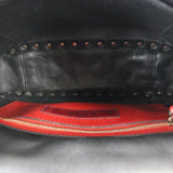 Valentino Rockstud Spike Medium Shoulder Bag Velvet
