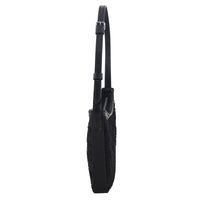 Celine Croque Medium Tulle Leather Hobo