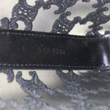 Celine Croque Medium Tulle Leather Hobo