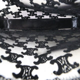 Celine Croque Medium Tulle Leather Hobo