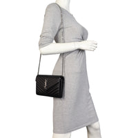 Saint Laurent Cassandre Chain Wallet