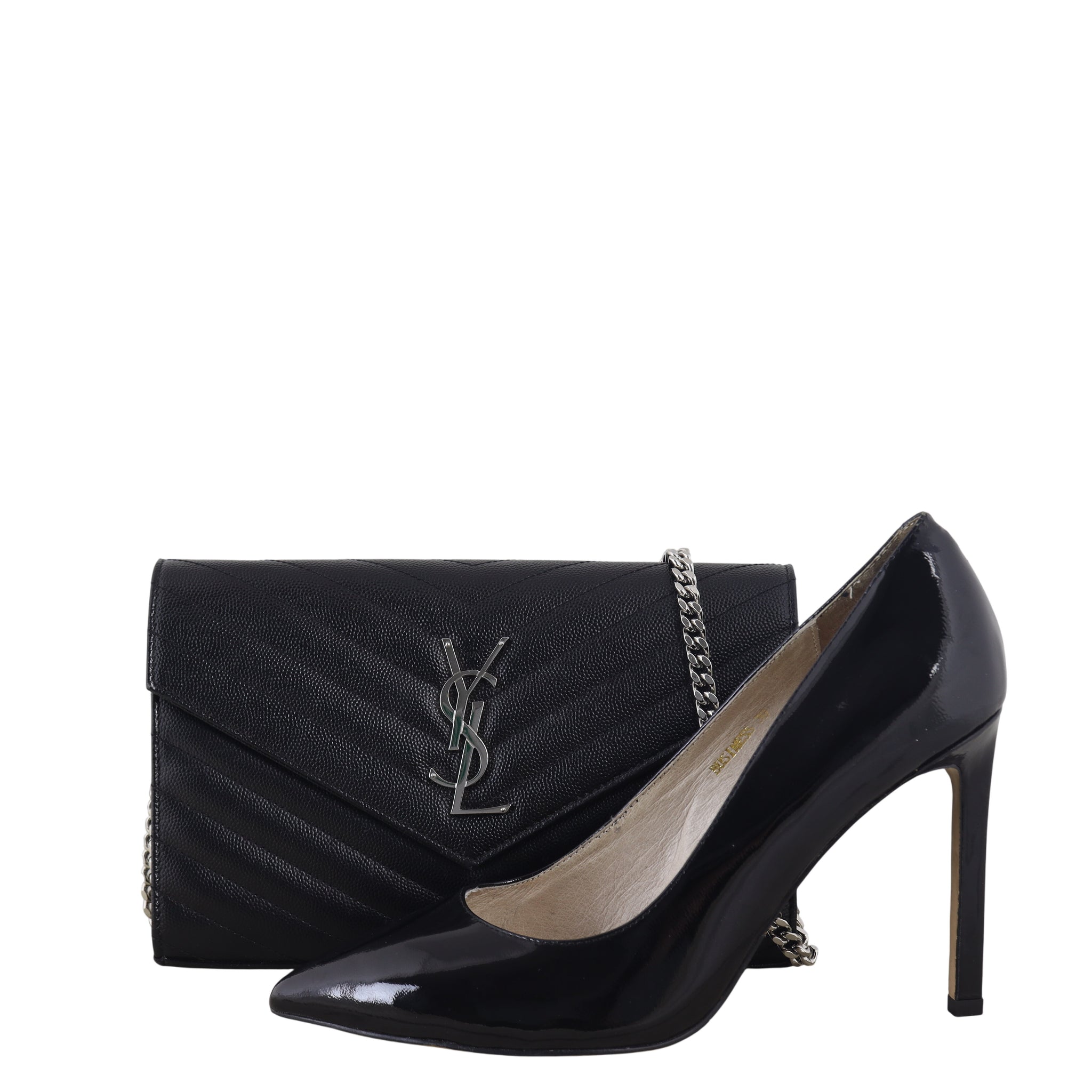 Saint Laurent Cassandre Chain Wallet