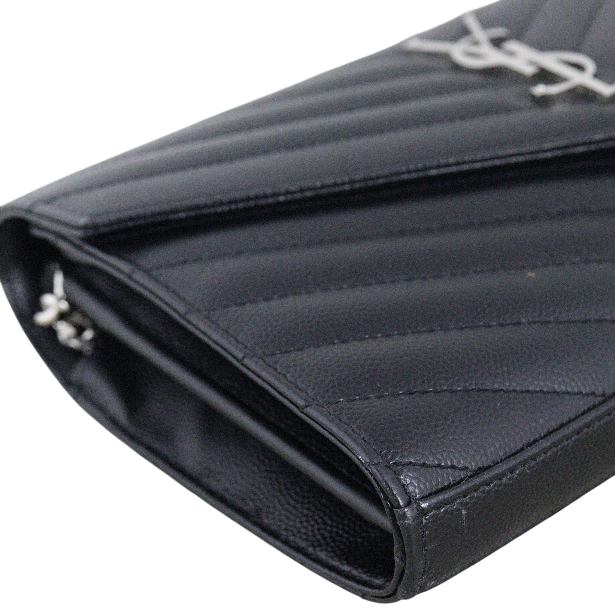 Saint Laurent Cassandre Chain Wallet