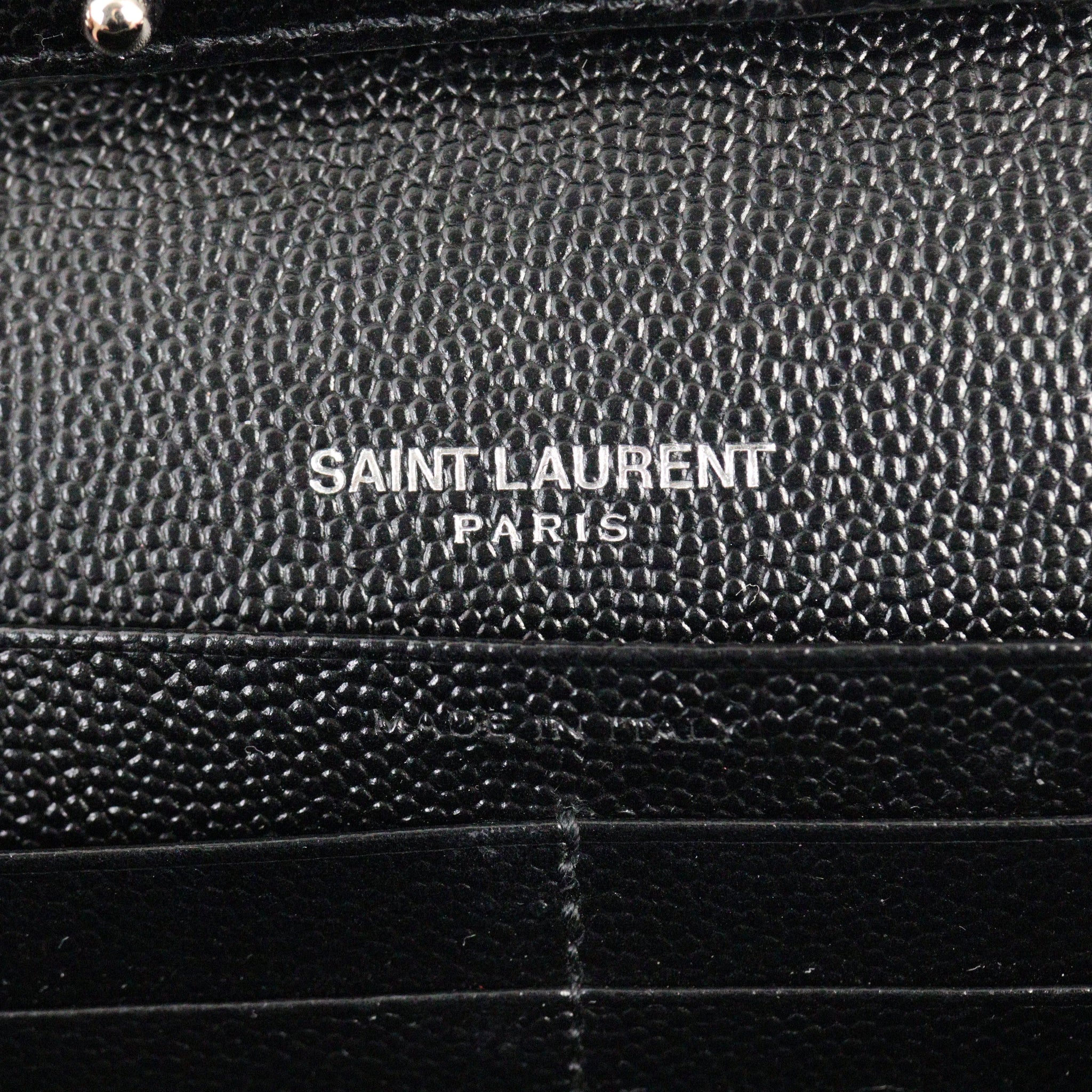 Saint Laurent Cassandre Chain Wallet
