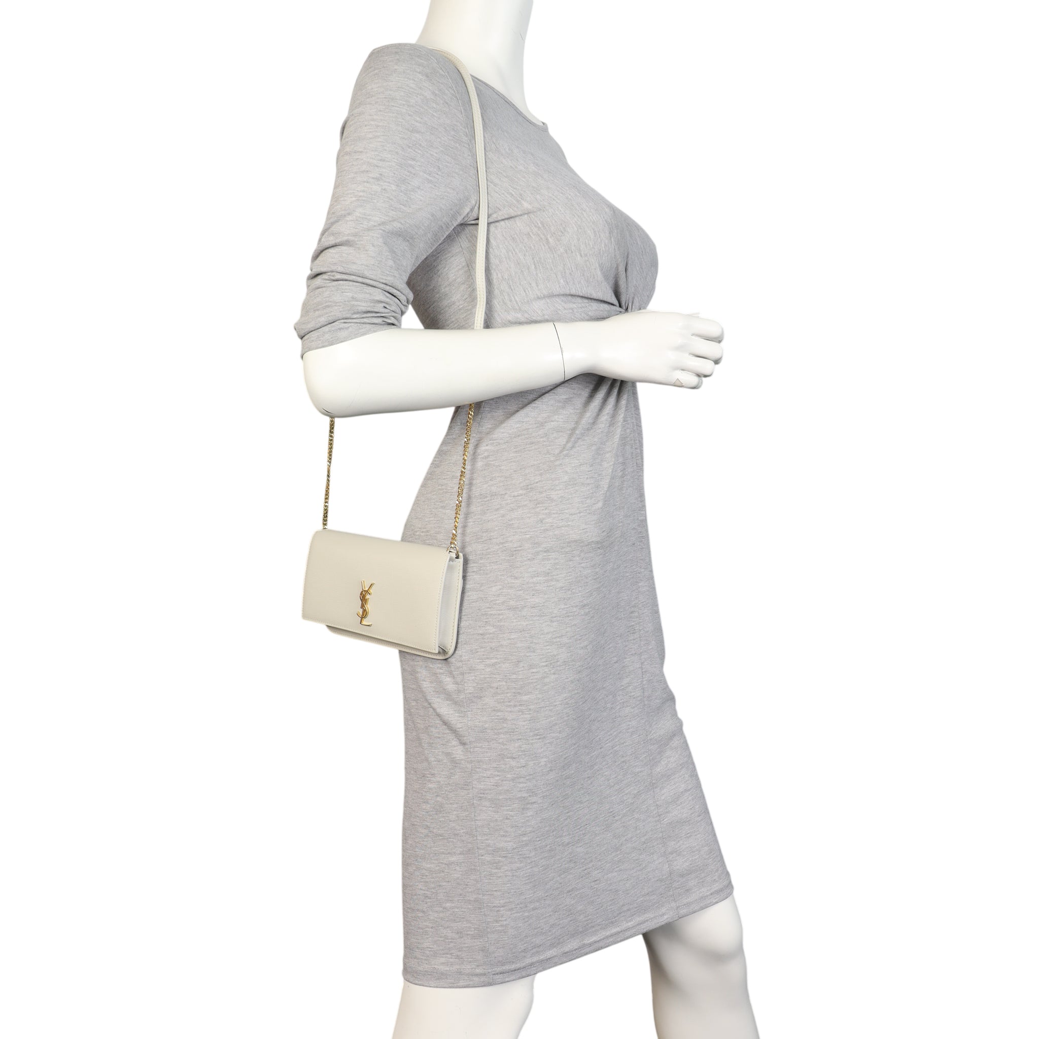 Saint Laurent Cassandre Phone Holder on Chain