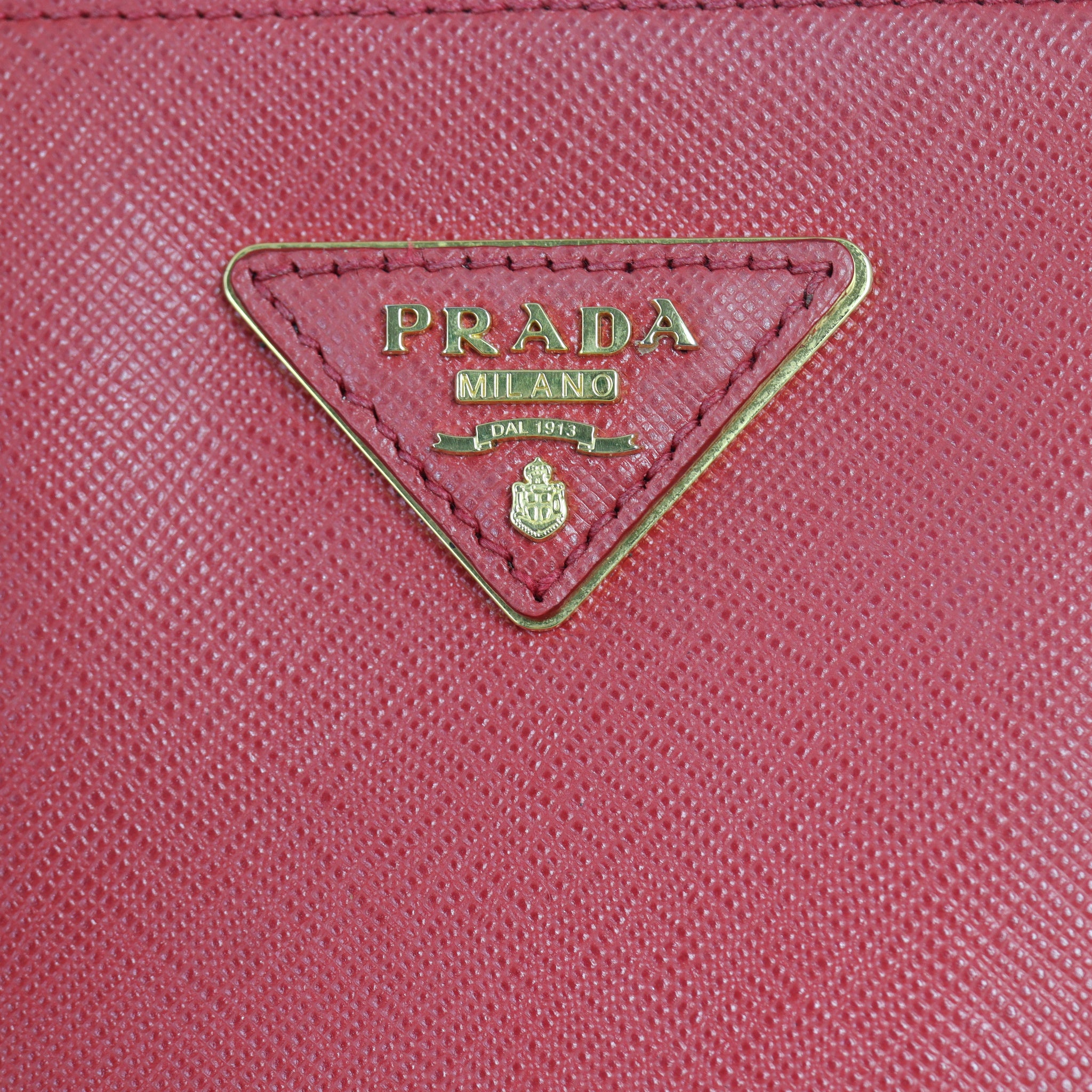 Prada Saffiano Lux Galleria Double Zip Tote Large
