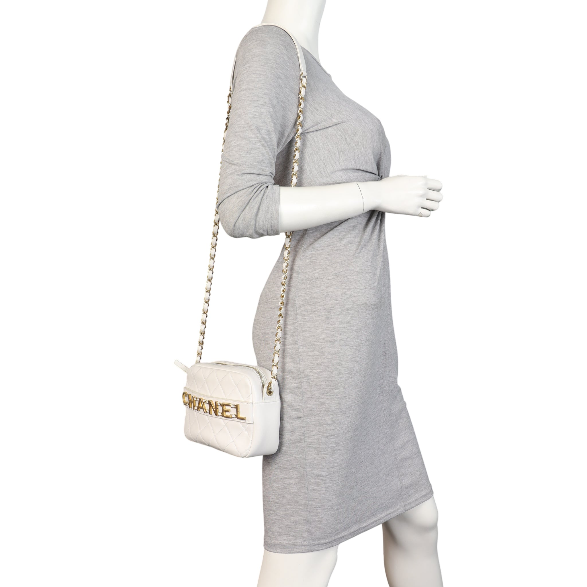 Chanel Metal Logo Camera bag