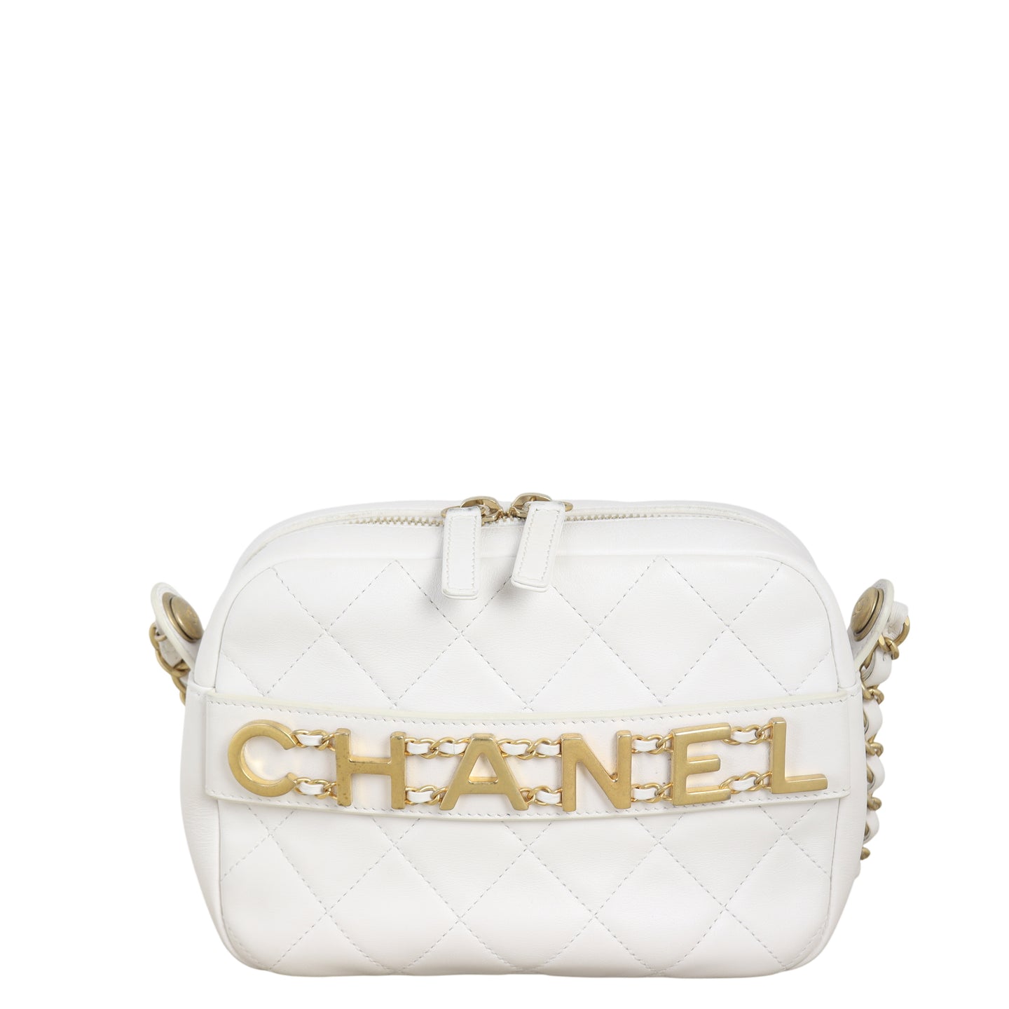 Chanel Metal Logo Camera bag