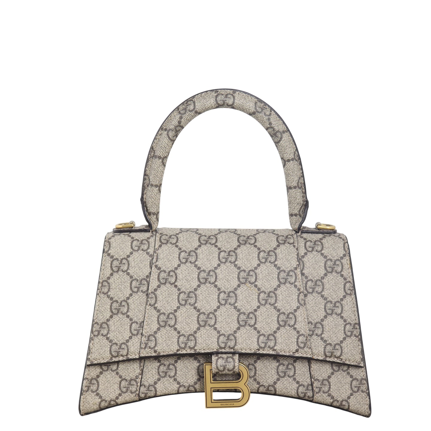 Gucci x Balenciaga The Hacker Project GG Supreme Hourglass Bag Small