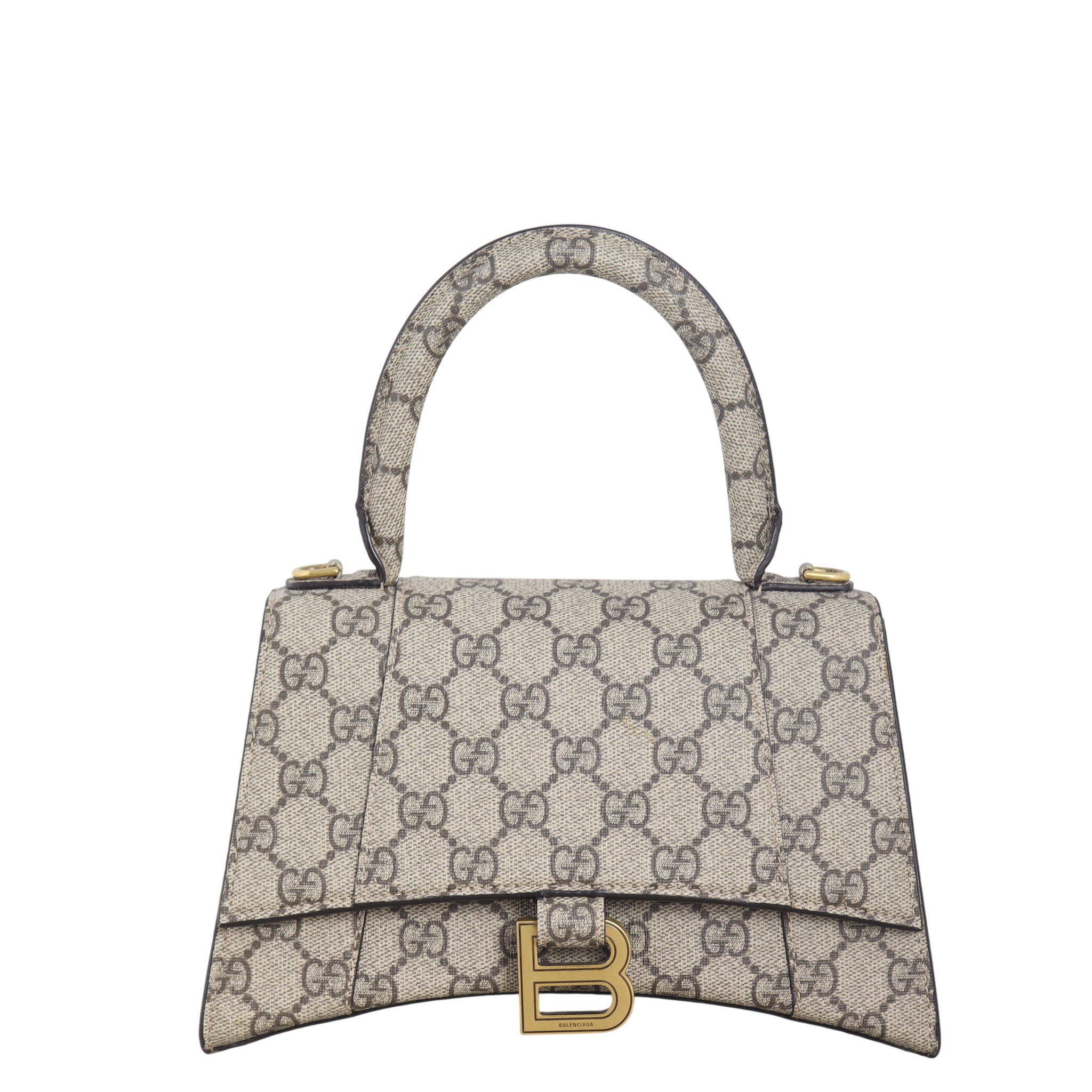 Gucci x Balenciaga The Hacker Project GG Supreme Hourglass Bag Small