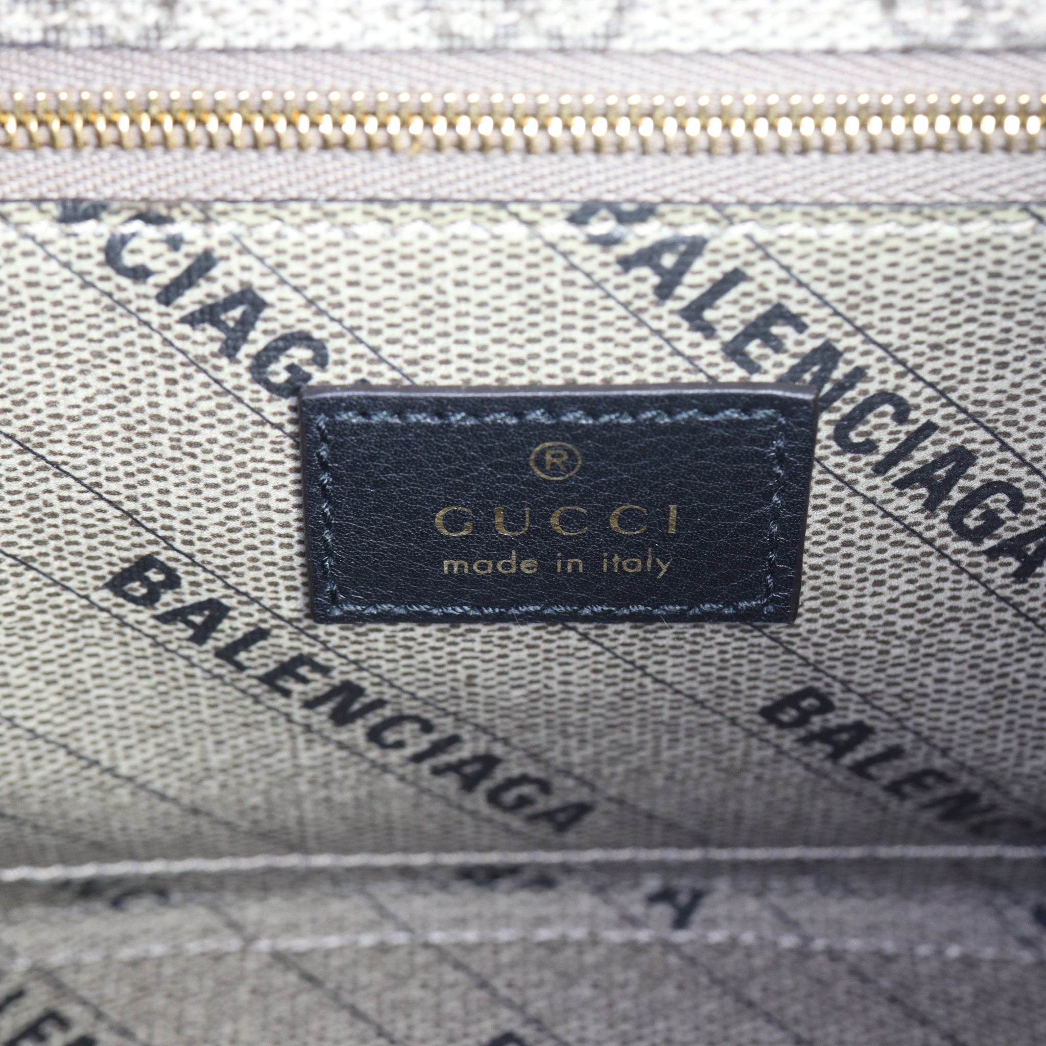 Gucci x Balenciaga The Hacker Project GG Supreme Hourglass Bag Small
