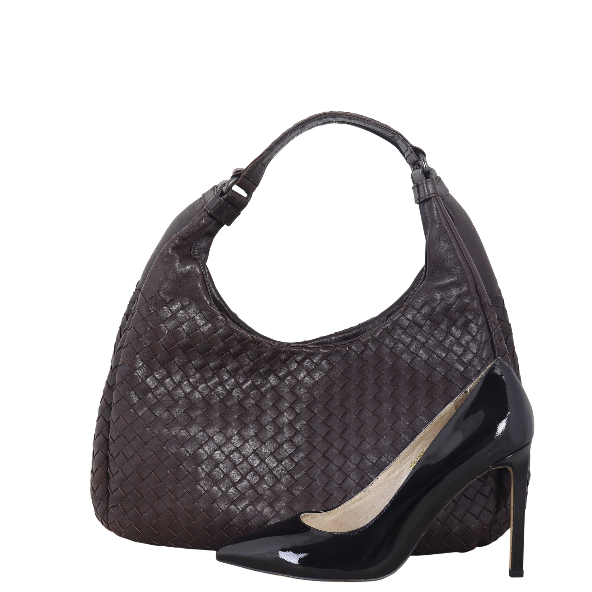 Bottega Veneta Intrecciato Campana Hobo