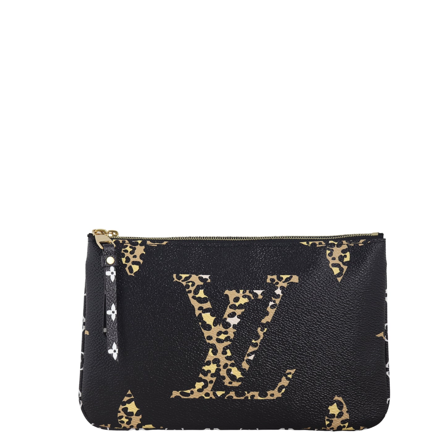 Louis Vuitton Double Zip Pochette Monogram Giant Jungle