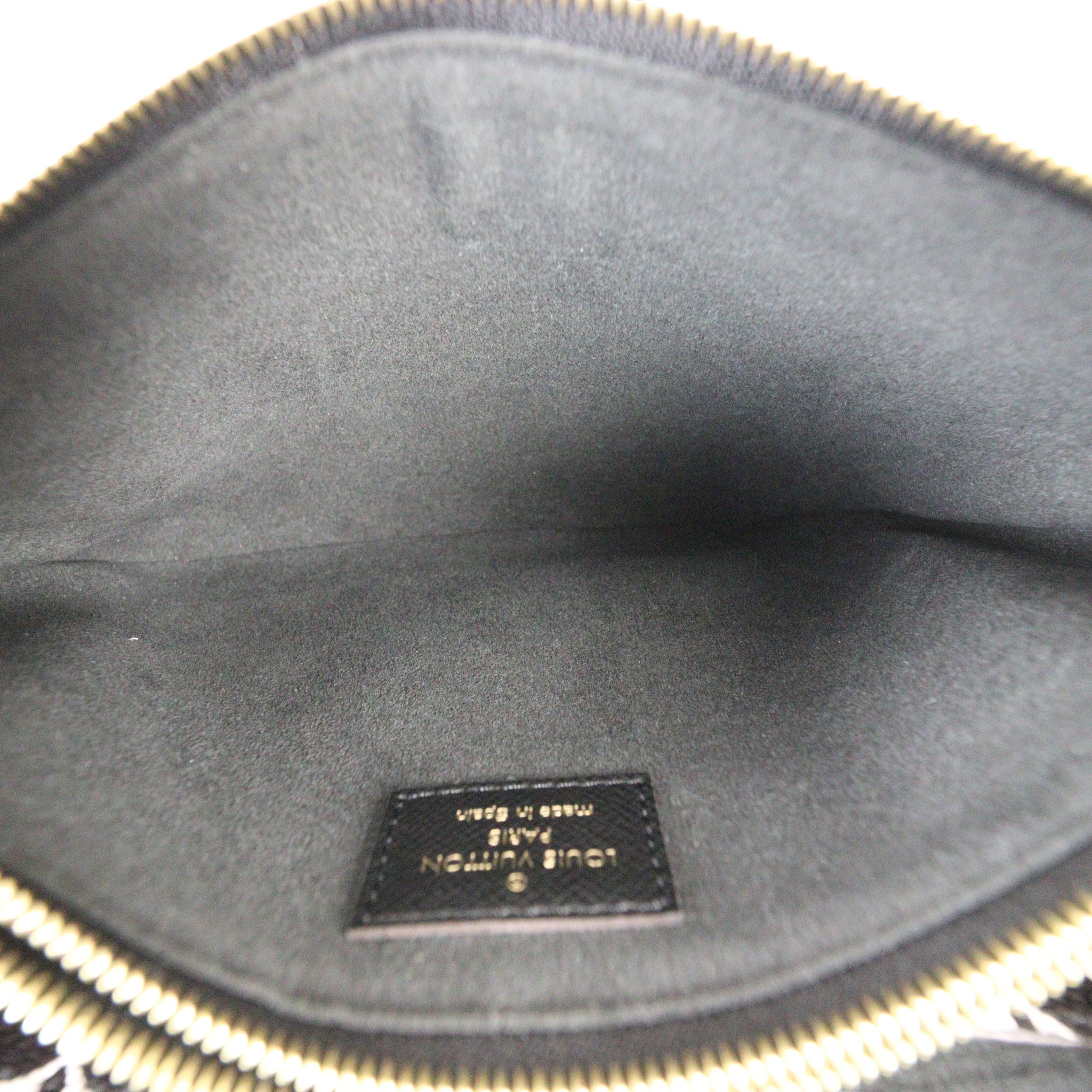 Louis Vuitton Double Zip Pochette Monogram Giant Jungle