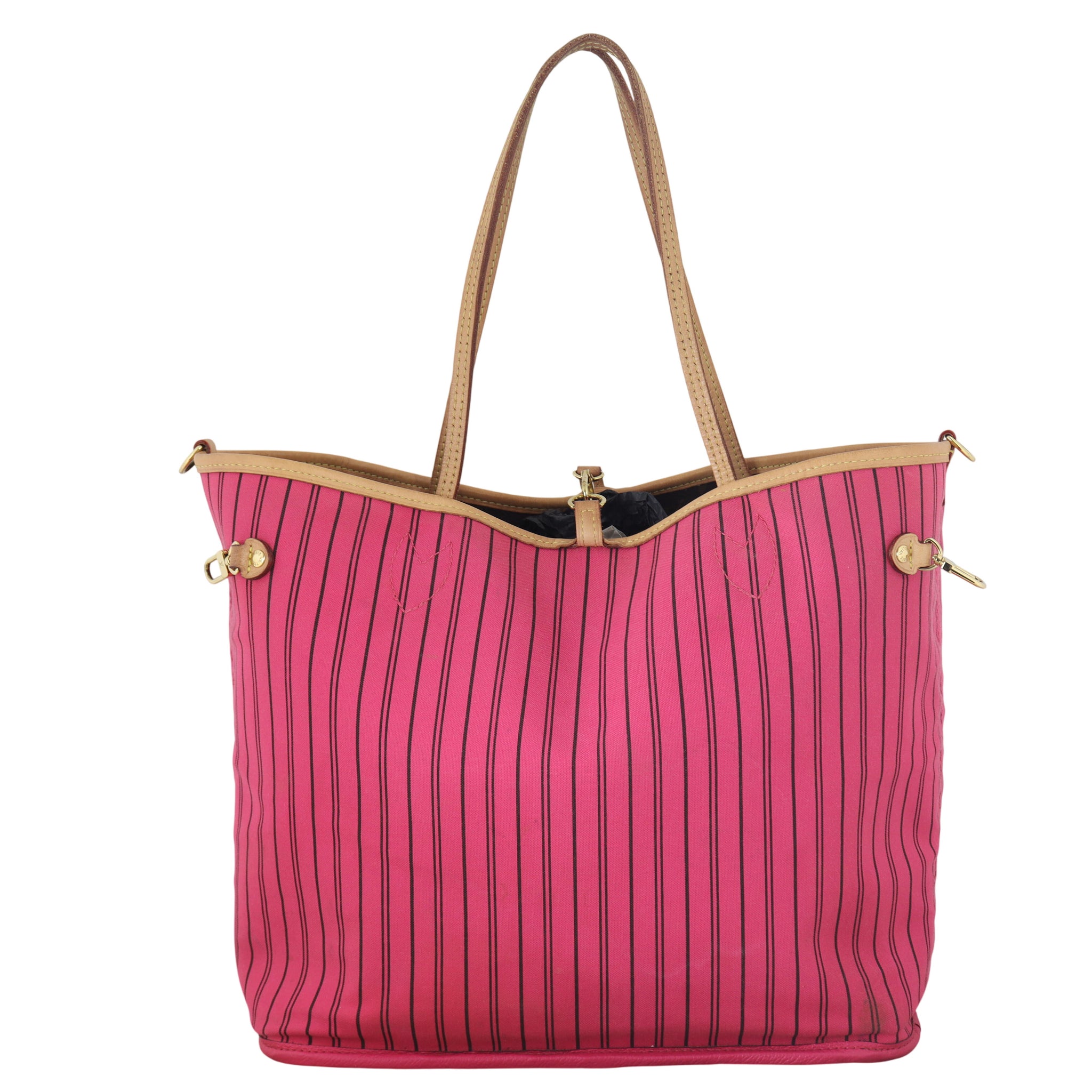 Louis Vuitton Neverfull Bandouliere Inside Out MM Monogram