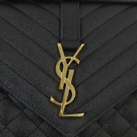 Saint Laurent Monogram Mix Matelasse Envelope Chain Bag Medium