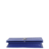 Saint Laurent Kate Clutch Croc-Embossed