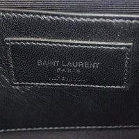 Saint Laurent Kate Clutch Croc-Embossed