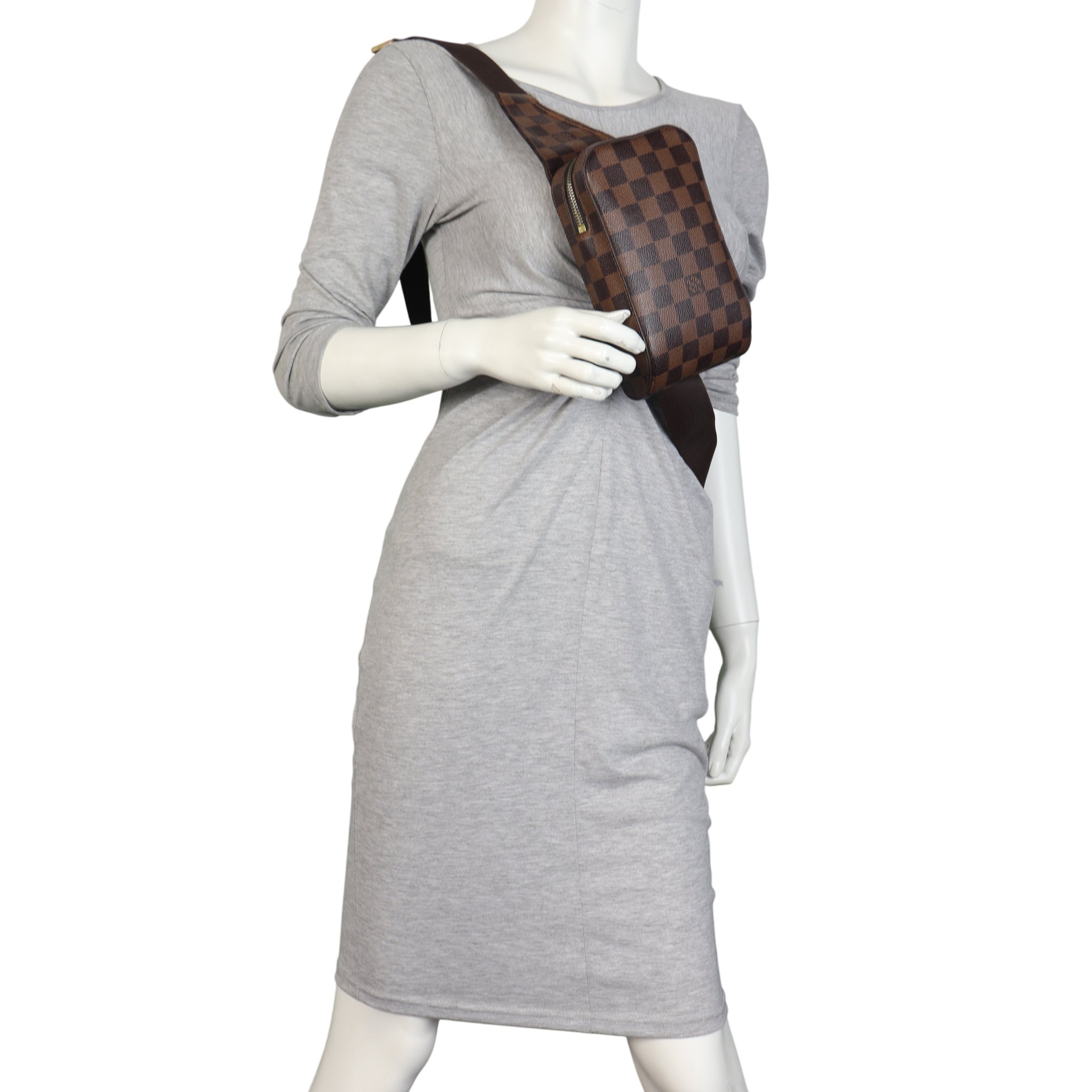 Louis Vuitton Geronimos Waist Bag Damier Ebene