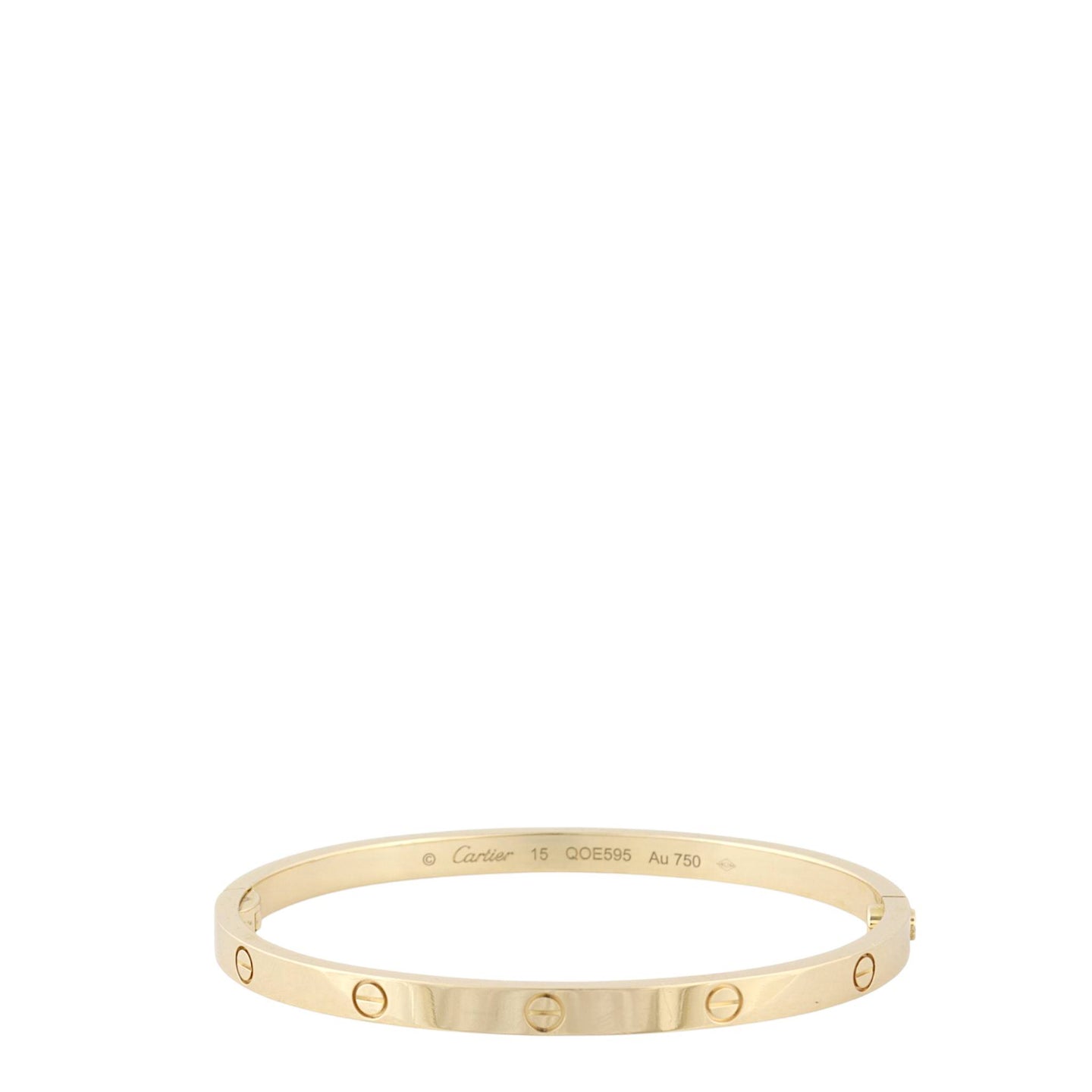 Cartier Small Love Bracelet 18k Yellow Gold