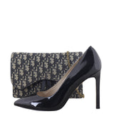 Dior Saddle Pouch Wallet on Chain Oblique