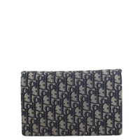 Dior Saddle Pouch Wallet on Chain Oblique