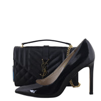 Saint Laurent Monogram Mix Matelasse Envelope Chain Bag Small