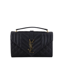 Saint Laurent Monogram Mix Matelasse Envelope Chain Bag Small
