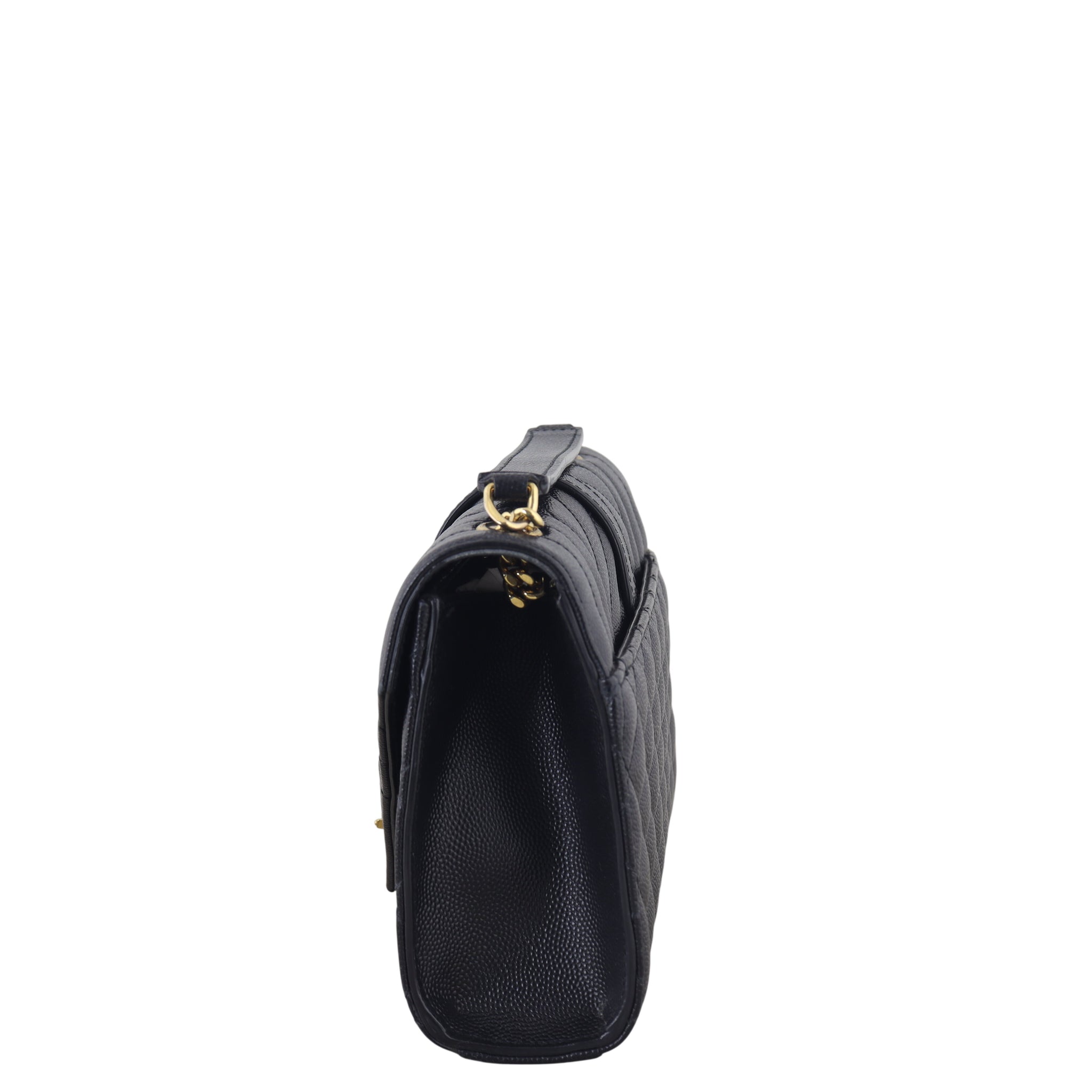 Saint Laurent Monogram Mix Matelasse Envelope Chain Bag Small