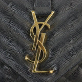 Saint Laurent Monogram Mix Matelasse Envelope Chain Bag Small