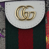 Gucci Ophidia GG Supreme Flora Small Shoulder Bag