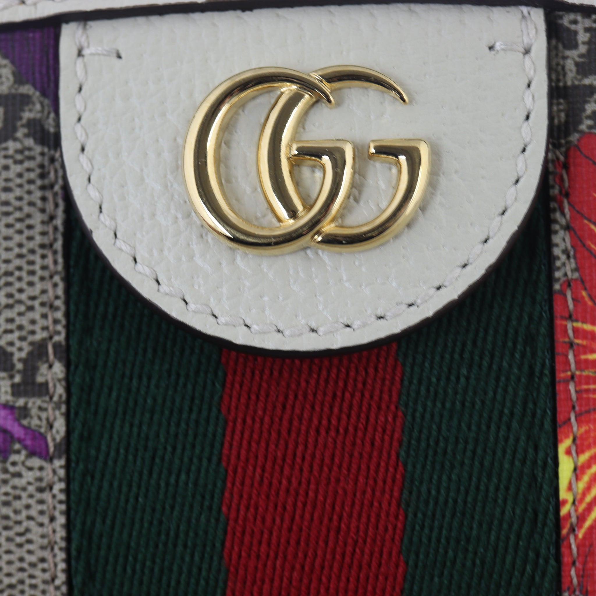 Gucci Ophidia GG Supreme Flora Small Shoulder Bag