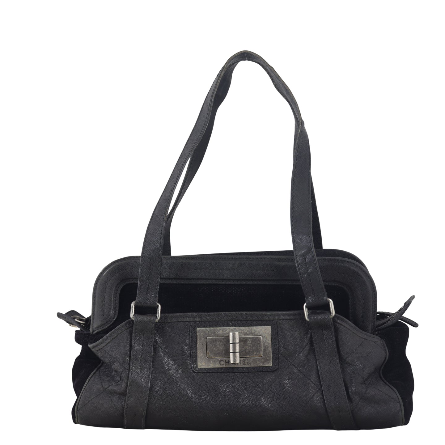 Chanel Mademoiselle Lock Bowling Bag