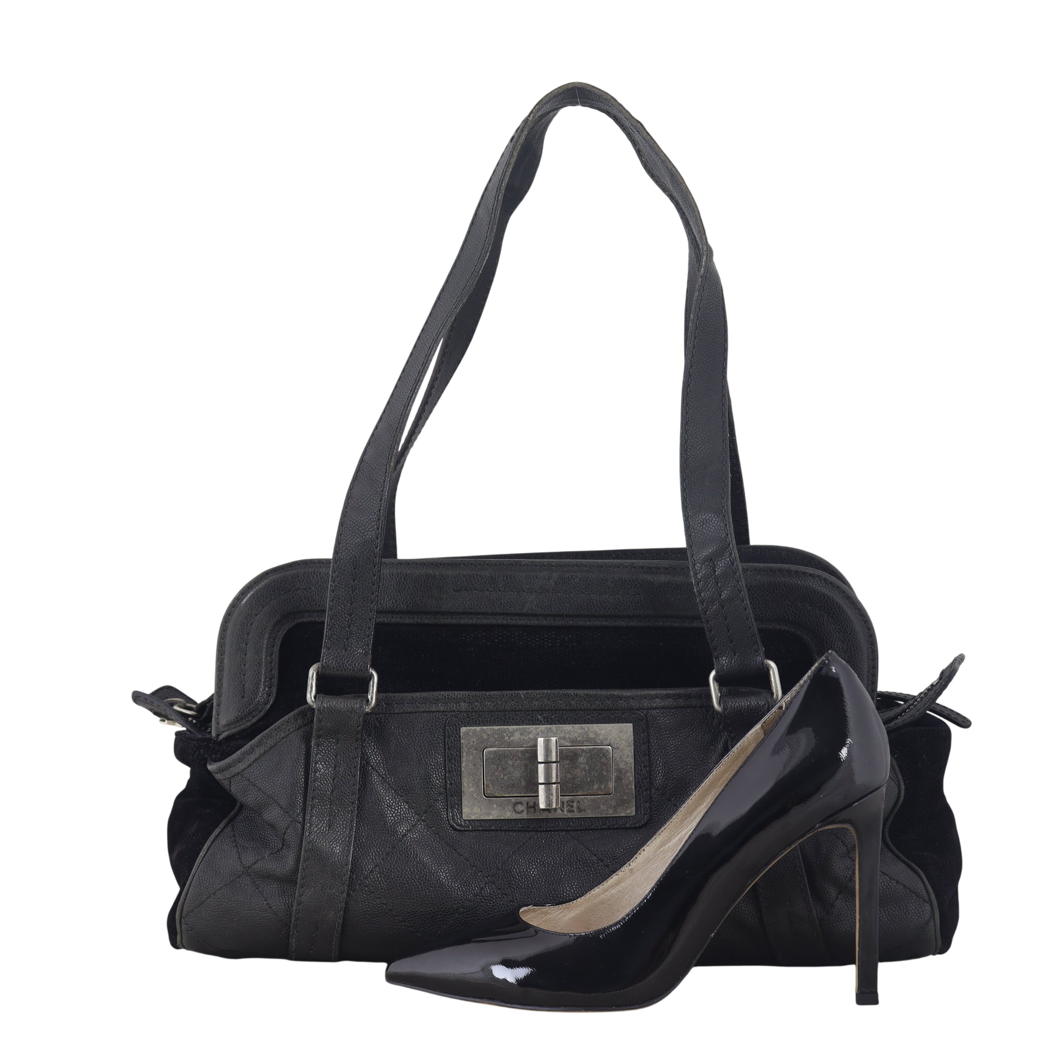 Chanel Mademoiselle Lock Bowling Bag