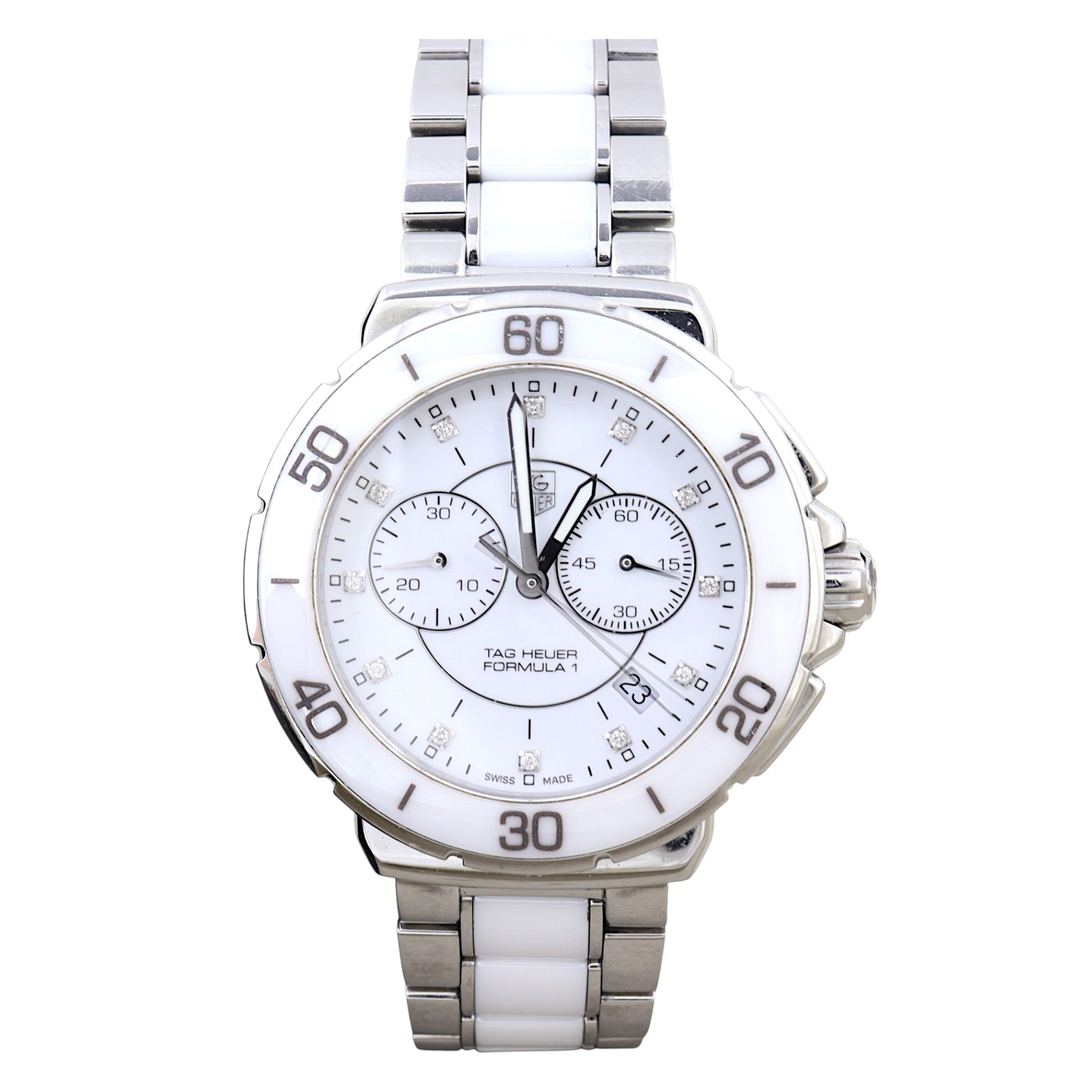 TAG Heuer Formula 1 Diamond Chronograph 41mm Watch – Luxe.It.Fwd