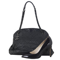 Chanel Just Mademoiselle Bowler Bag Iridescent