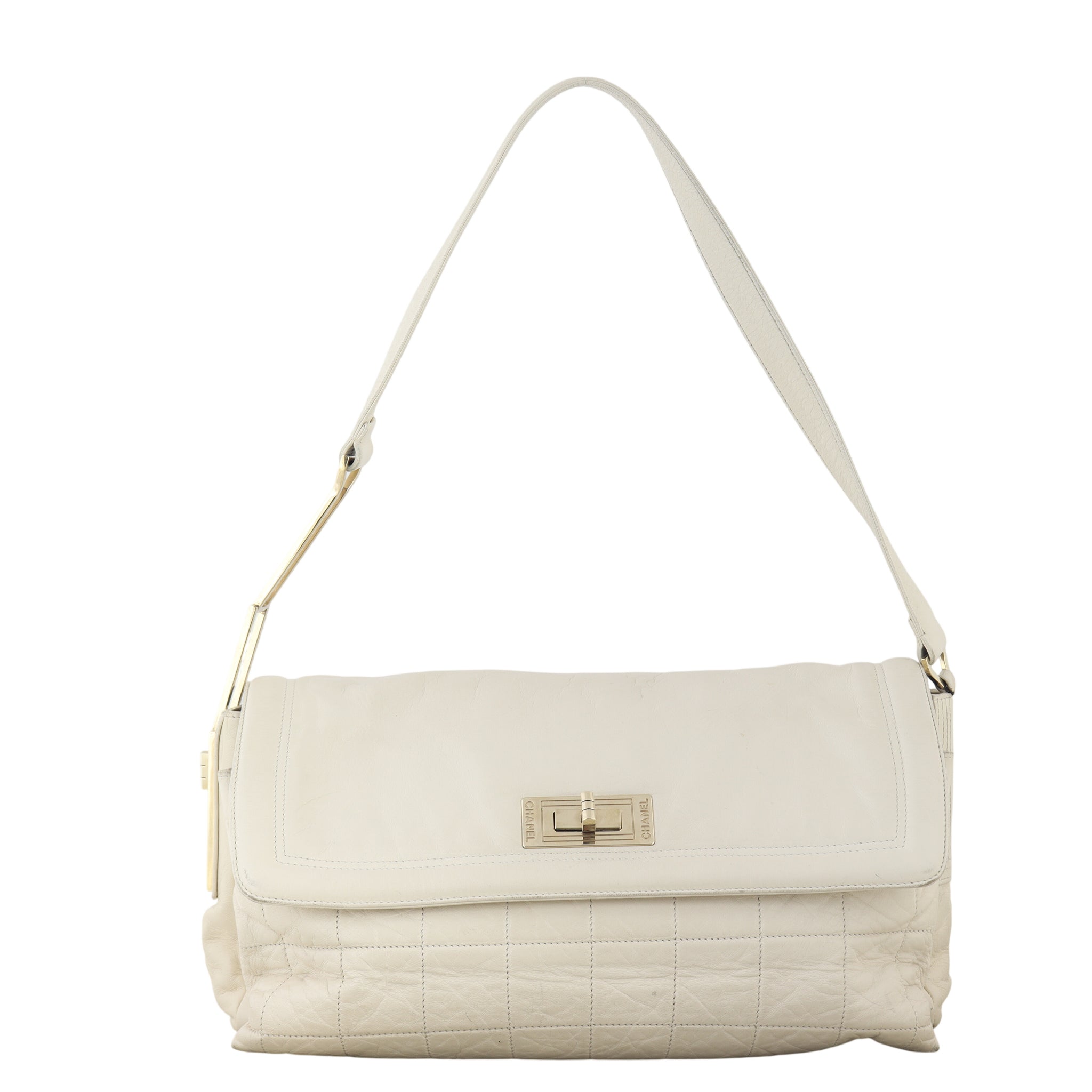 Chanel Chocolate Bar Mademoiselle Shoulder Bag