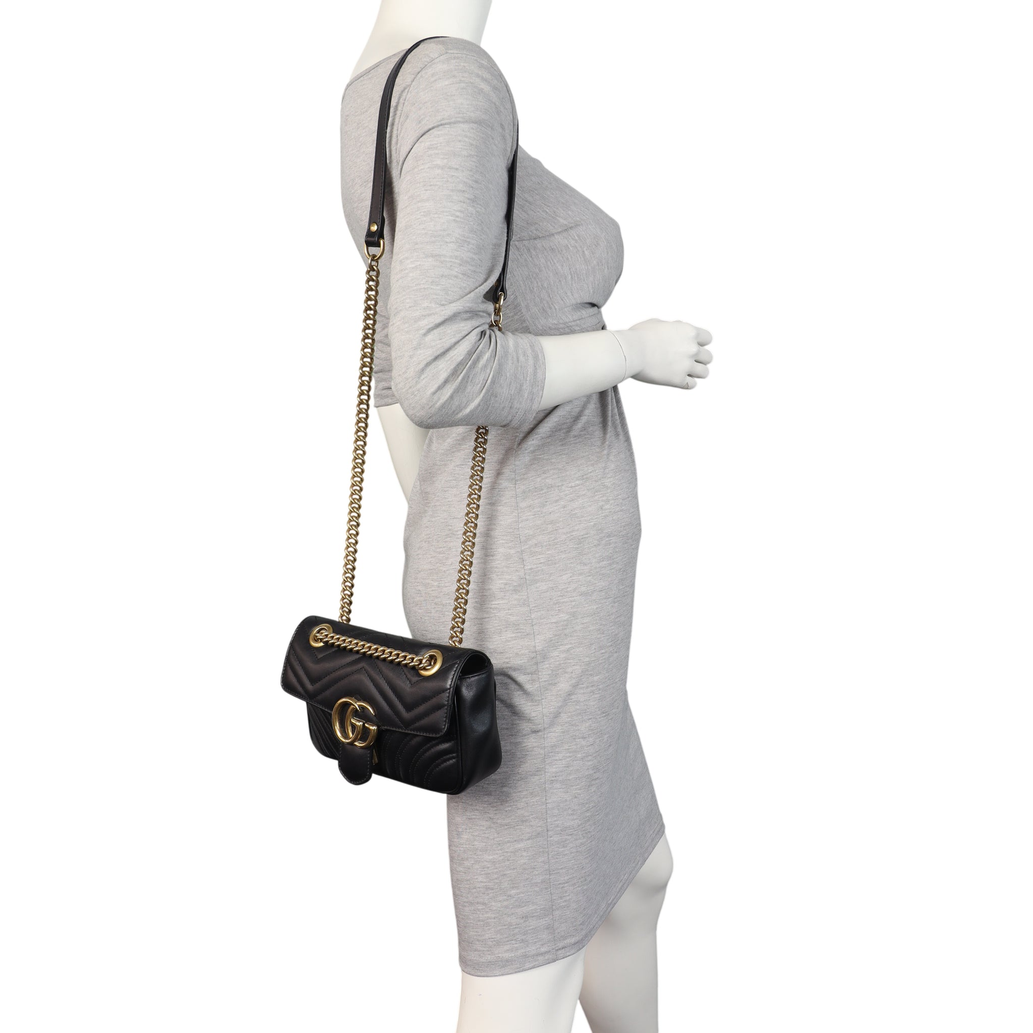 Gucci GG Marmont Matelasse Small Shoulder Bag