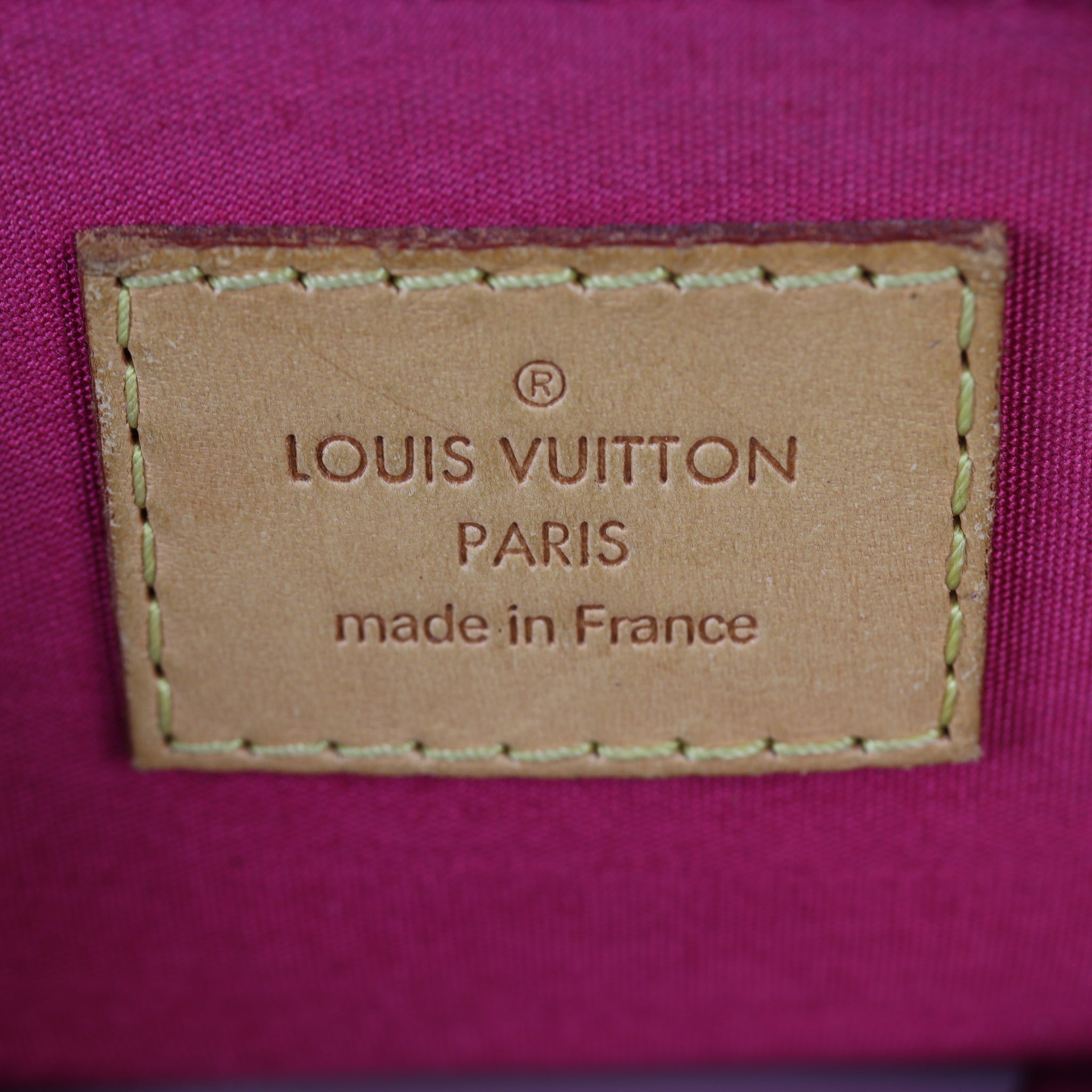 Louis Vuitton Alma BB Monogram Vernis
