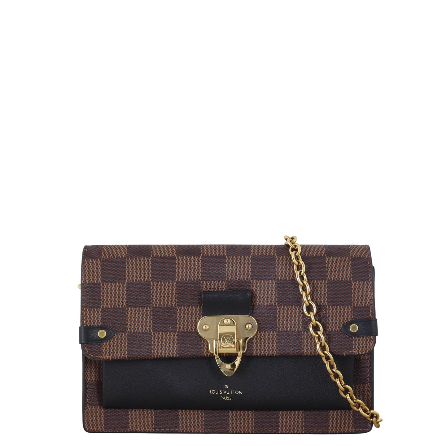 Louis Vuitton Vavin Chain Wallet Damier Ebene