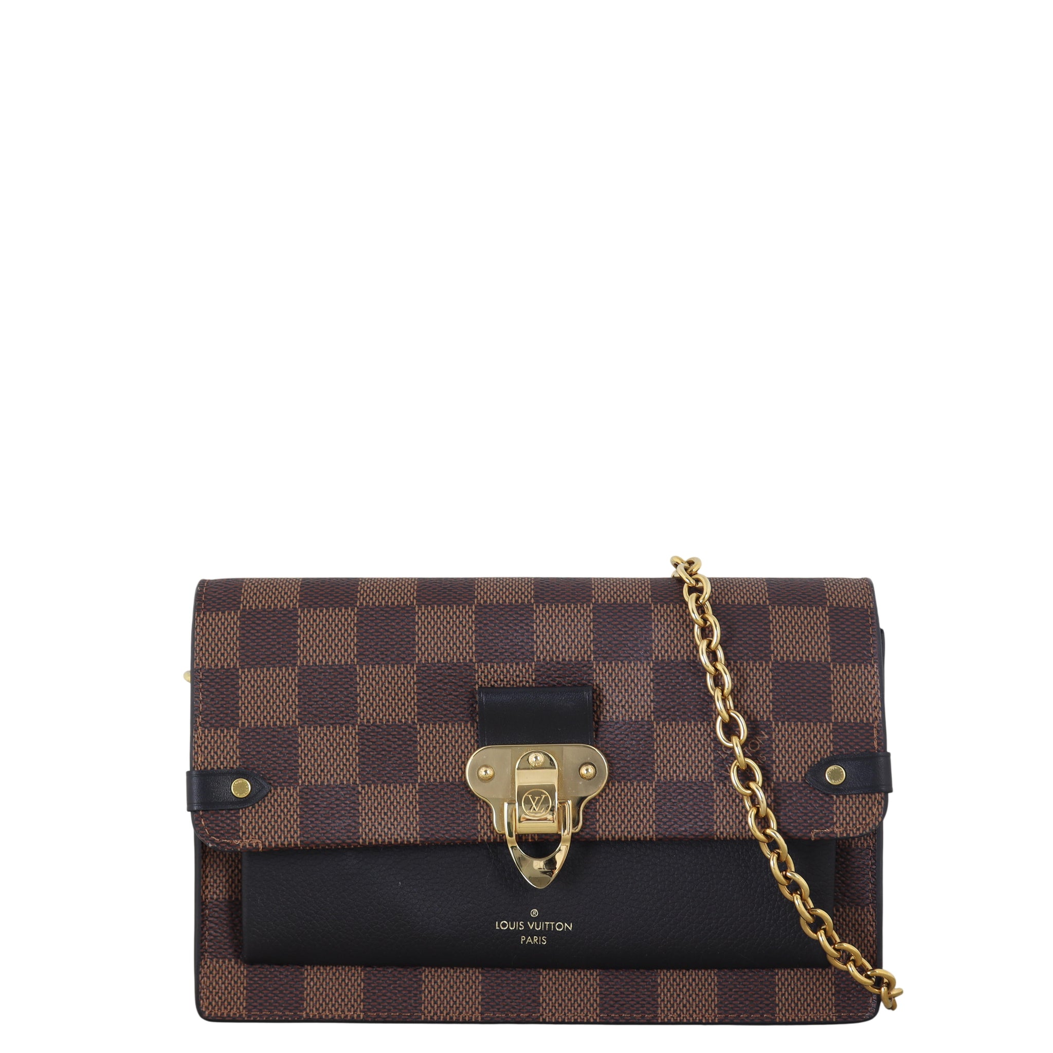 Louis Vuitton Vavin Chain Wallet Damier Ebene