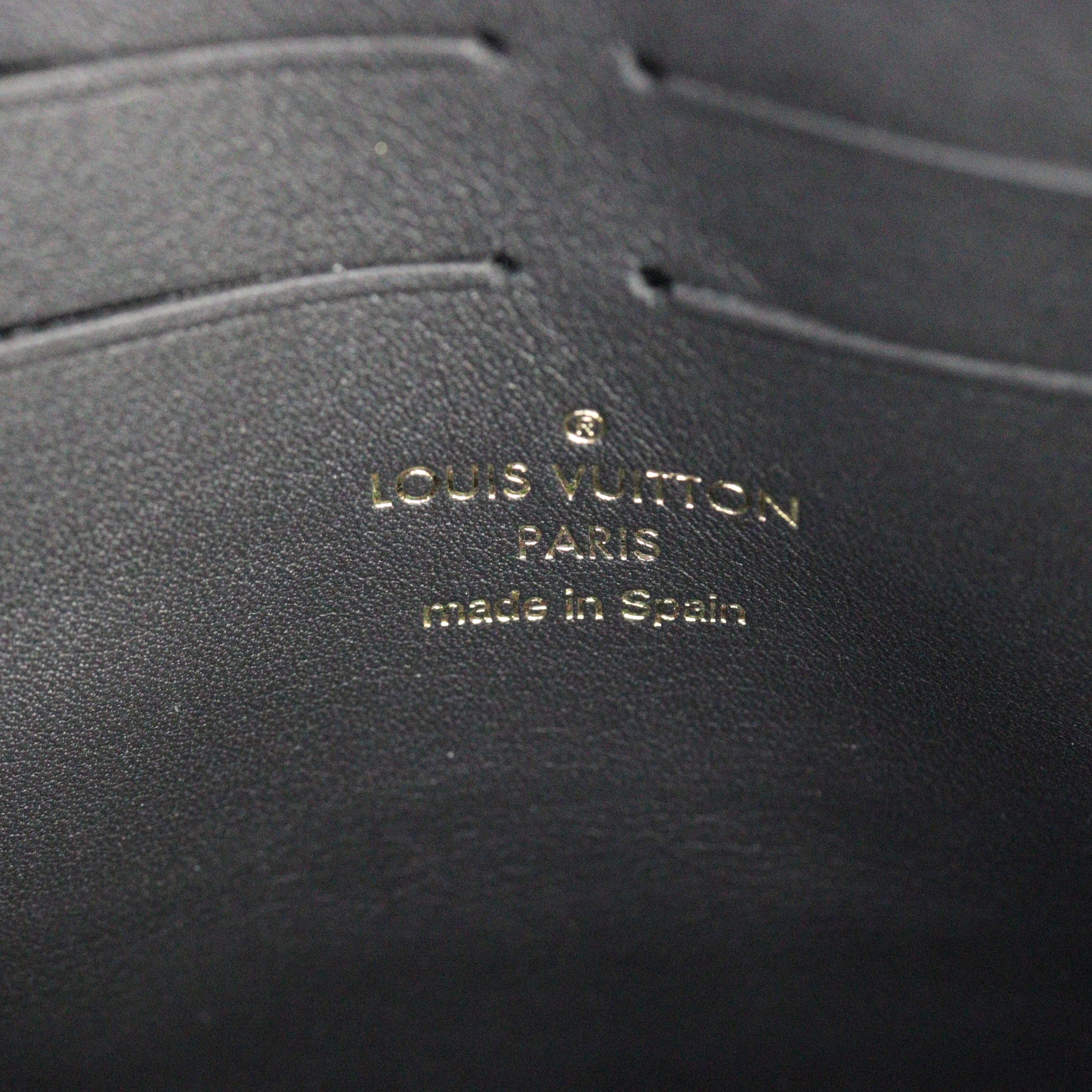 Louis Vuitton Vavin Chain Wallet Damier Ebene