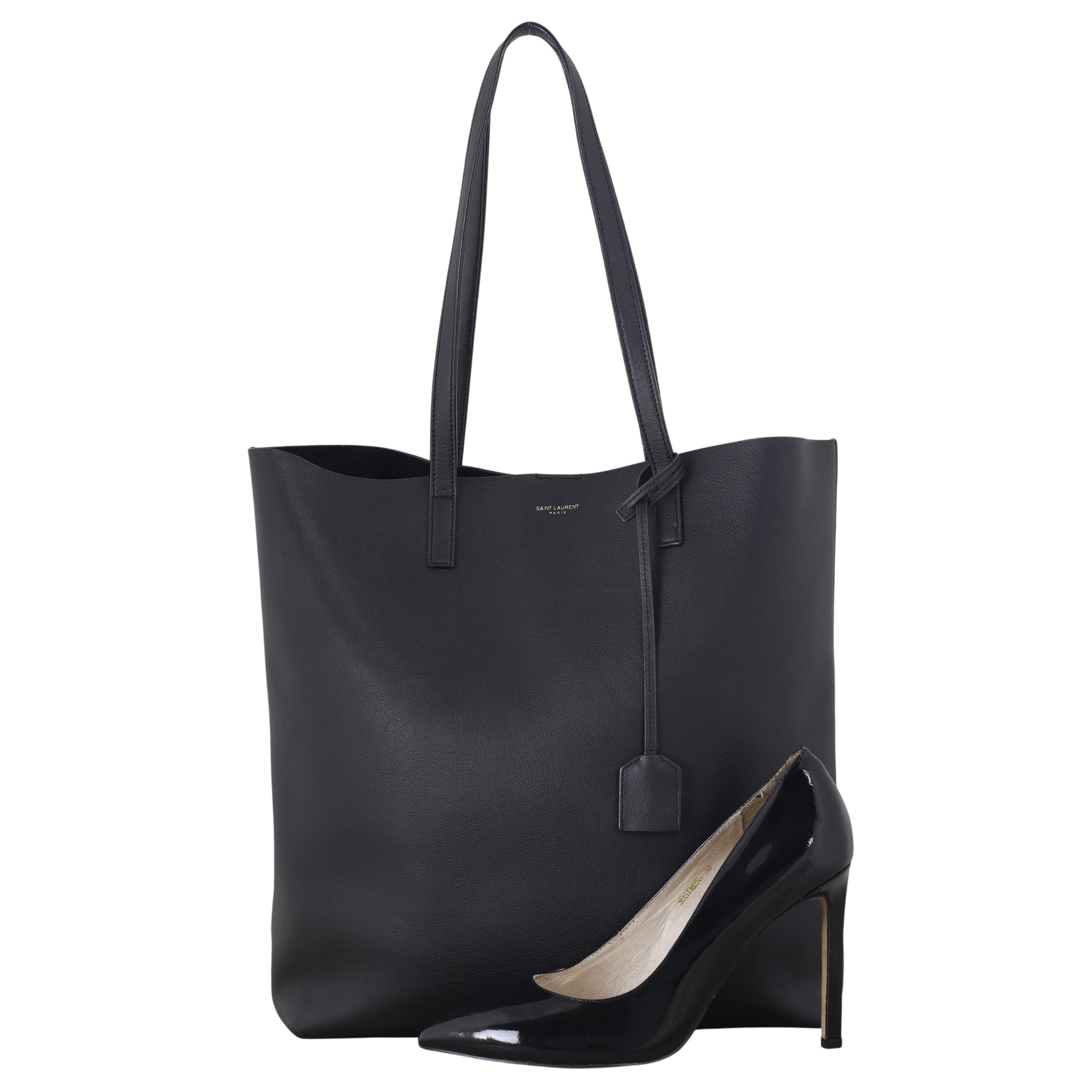Saint Laurent North/South Shopping Tote
