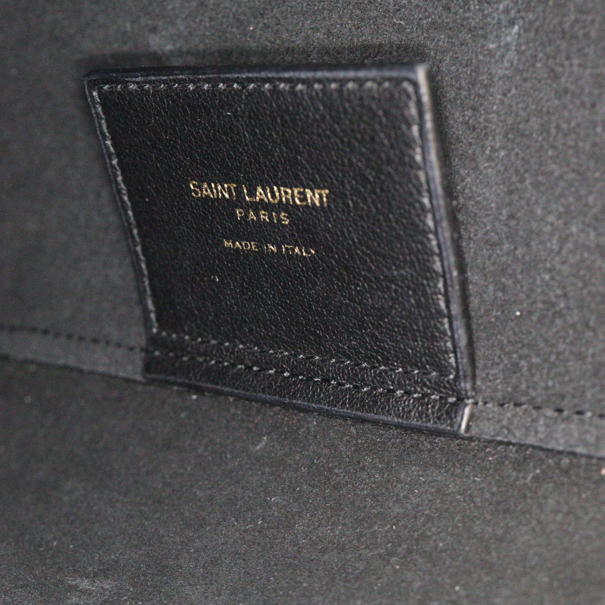 Saint Laurent North/South Shopping Tote