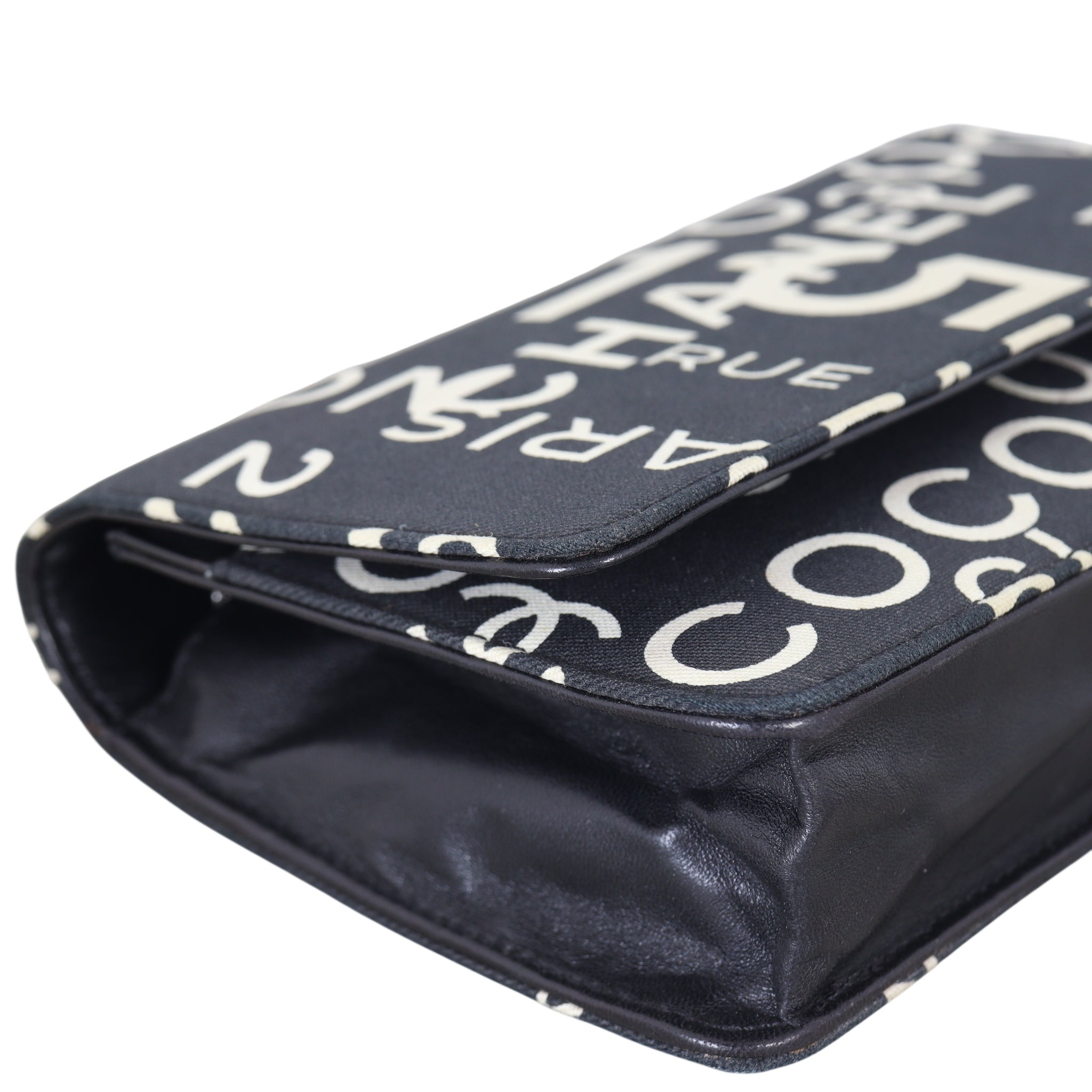 Chanel 31 Rue Cambon Canvas Wallet on Chain