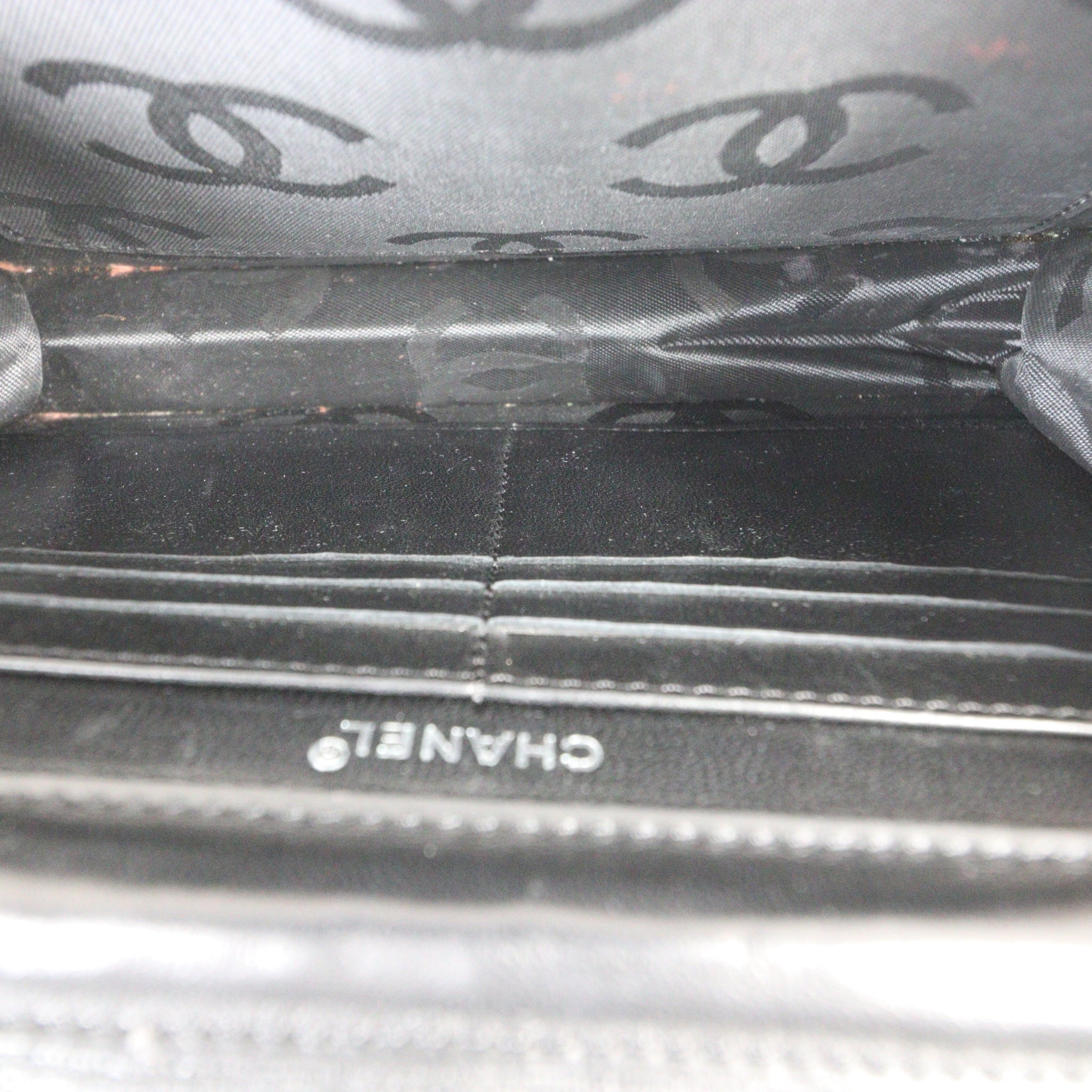 Chanel 31 Rue Cambon Canvas Wallet on Chain