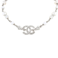 Chanel CC Pearl Bead Choker